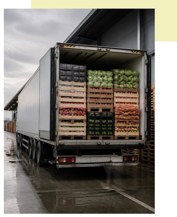 Перевозка плодоовощной продукции в Усть-Джегута по цене от 5062 р. | Агросервис-Стд
