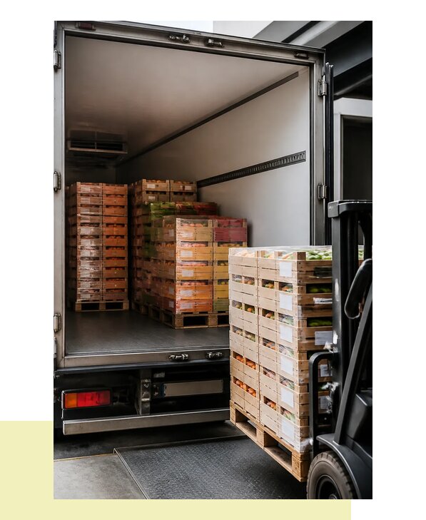 Перевозка сельхозпродукции на паллетах с доставкой в Усть-Джегута
